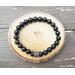 Copper and Black Onyx Elastic Beaded Bracelet by Rock My Zen